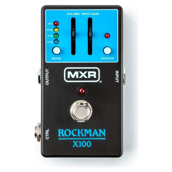 Jim Dunlop MX100G1 MXR Rockman X100 Analog Tone Processor Pedalı - Görsel 4