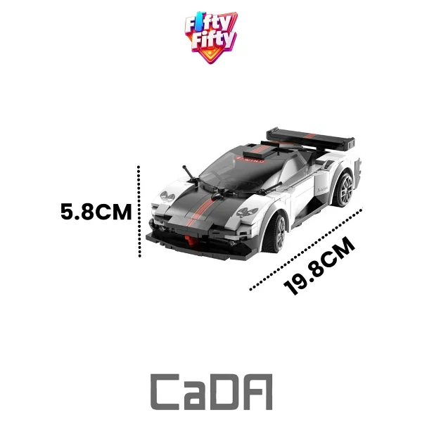 Cada Z-Wind C51082W 1:20 Uzaktan Kumandalı 258 Parça Blok Oyuncak - Görsel 2