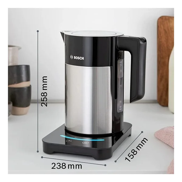 Bosch TWK7203 2200 W 1.7 lt Çelik Kettle - Görsel 6