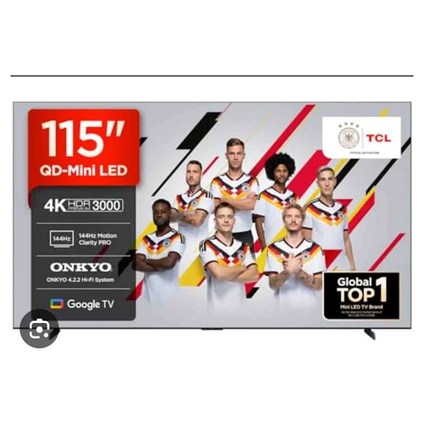 TCL 115C7K Premium 4K Ultra HD 115" 292 Ekran Uydu Alıcılı Google Smart Mini LED TV - Görsel 6