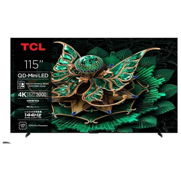 TCL 115C7K Premium 4K Ultra HD 115" 292 Ekran Uydu Alıcılı Google Smart Mini LED TV - Görsel 3