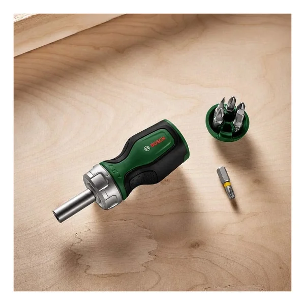Bosch 1600A032UY 6 Uçlu Cırcırlı Topaç Tornavida - Görsel 7