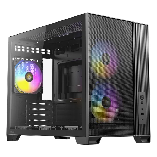 Antec Flux M ARGB Fanlı Micro ATX Oyuncu Kasası - Görsel 7