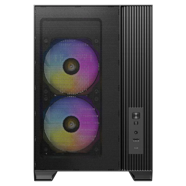 Antec Flux M ARGB Fanlı Micro ATX Oyuncu Kasası - Görsel 3