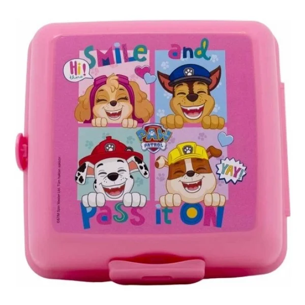 Wiggle Paw Patrol Smile And Pass İt On 2313 4 Bölmeli Beslenme Kutusu - Görsel 4