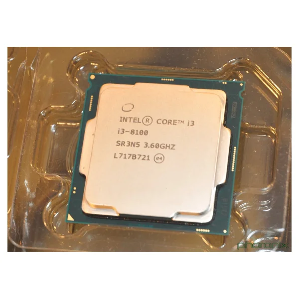 Intel i3-8100 Dört Çekirdek 3.60 GHz İşlemci - Görsel 2