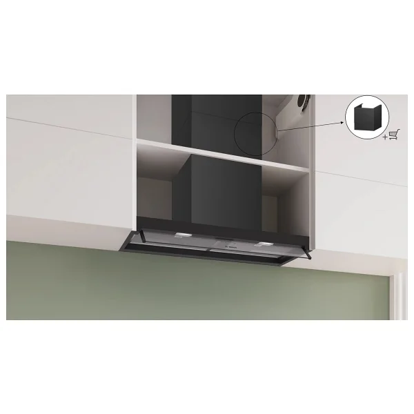 Bosch DBB85CC60 Siyah Ankastre Davlumbaz - Görsel 6