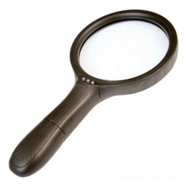 Bosile 3 Led Işıklı Okuma Büyüteci 1.8X-5X - 138Mm Lens - Görsel 4
