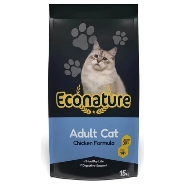 Econature Plus Tavuklu 15 kg Yetişkin Kedi Maması - Görsel 2