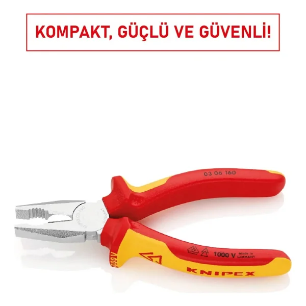 Knipex 0306160 Kombine Pense - Görsel 4