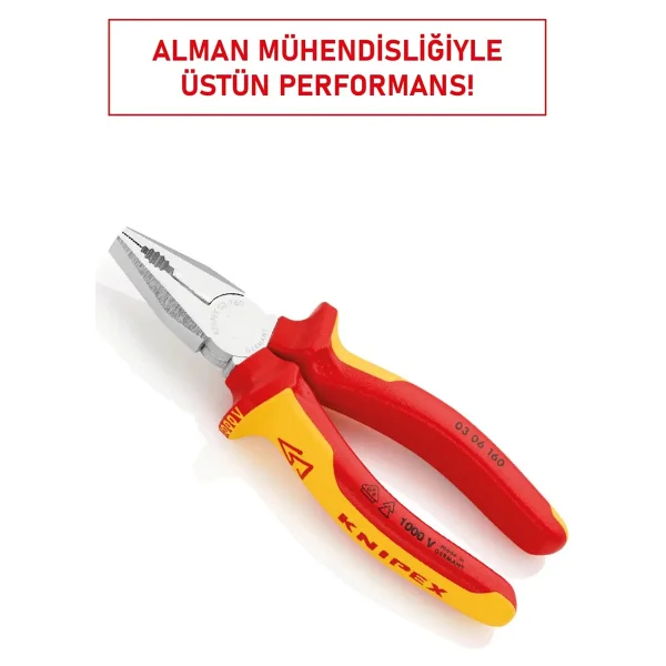 Knipex 0306160 Kombine Pense - Görsel 7