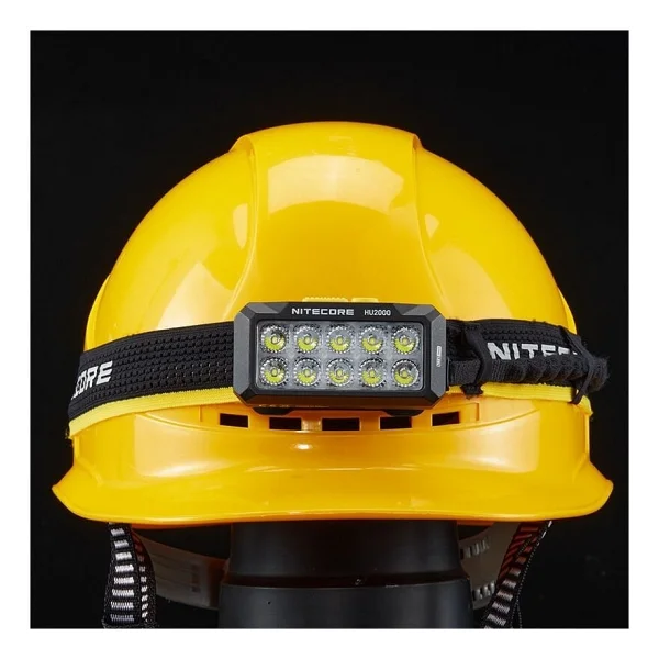 Nitecore HU200 2000 Lumen Kafa Fener - Görsel 4