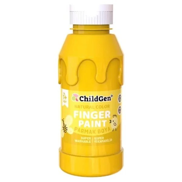 ChildGen Süper Yıkanabilir 350 ml Parmak Boya - Görsel 4