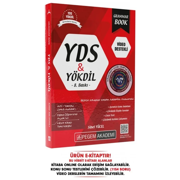 Pegem Akademi Yayıncılık YDS YÖKDİL Grammar Book - Görsel 4
