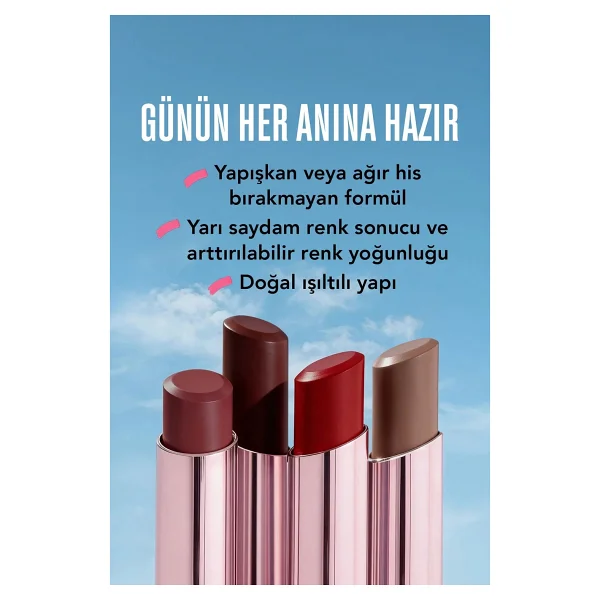 Flormar Sheer Up Sweet Escape Nemlendirici Stick Ruj - Görsel 8
