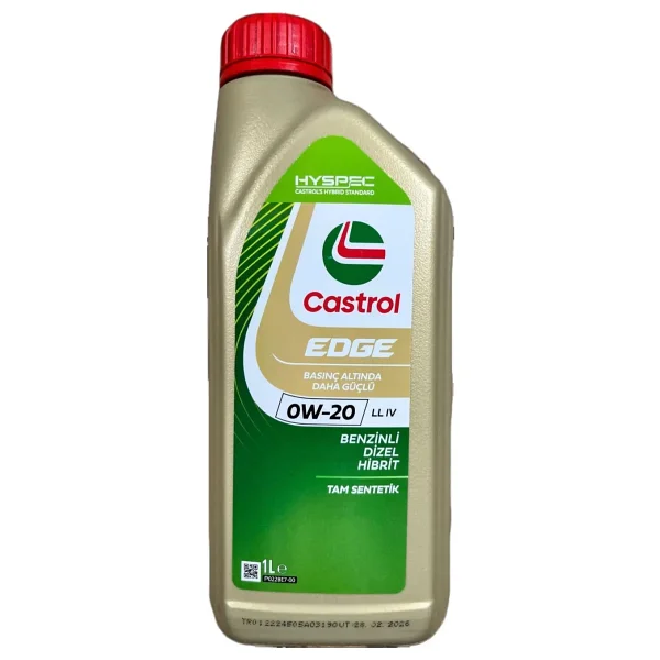 Castrol Edge 0W-20 LL LV 1 lt Motor Yağı - 2024 - Görsel 4