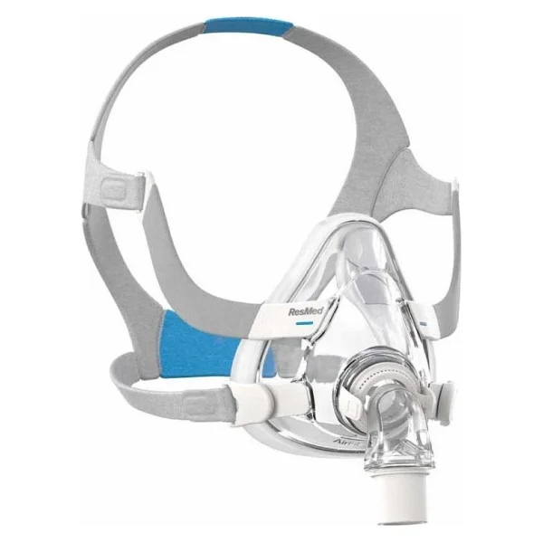 Resmed Airfit F20 Tam Yüz Ağız Burun Maskesi - Büyük Boy Cpap Bpap Silikon Malzeme ile Ergonomik Tasarım - Görsel 8