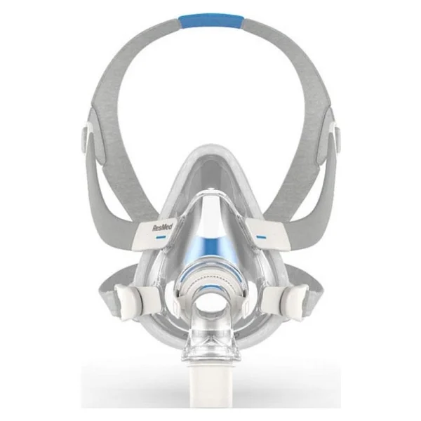 Resmed Airfit F20 Tam Yüz Ağız Burun Maskesi - Büyük Boy Cpap Bpap Silikon Malzeme ile Ergonomik Tasarım - Görsel 3