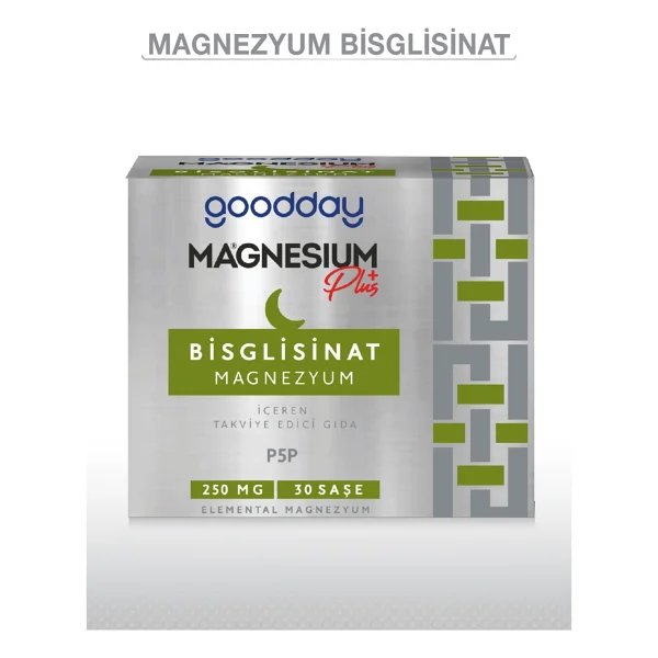 Goodday Magnesium Plus Bisglisinat 30 Saşe - Görsel 10