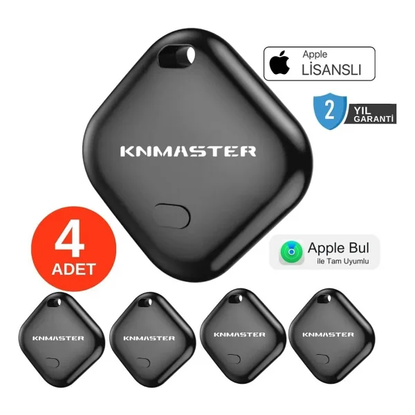 Knmaster KNTAG 1 4'lü Paket Akıllı Takip Cihazı - Görsel 8