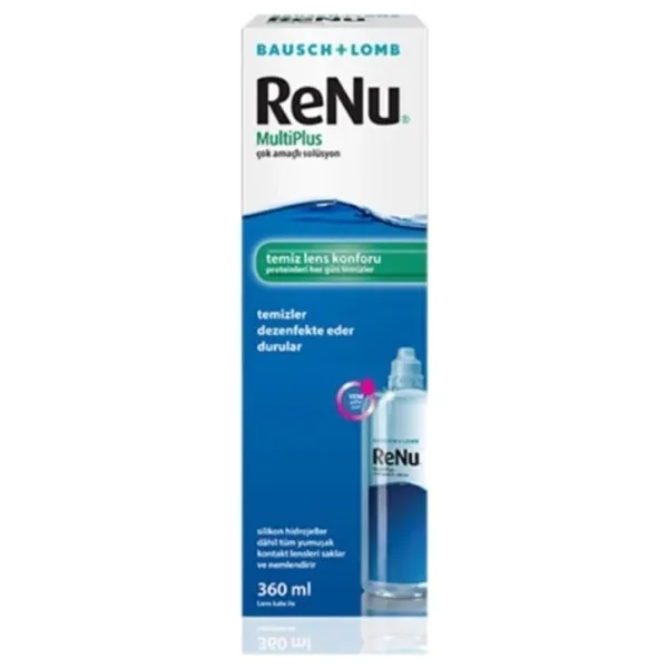 ReNu Multiplus Çok Amaçlı 360 ml 2 Adet Lens Solüsyonu - Görsel 7