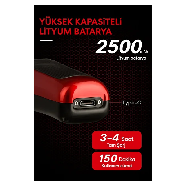 Wmark NG-X1 Sakal ve Saç Kesme Makinesi - Görsel 4