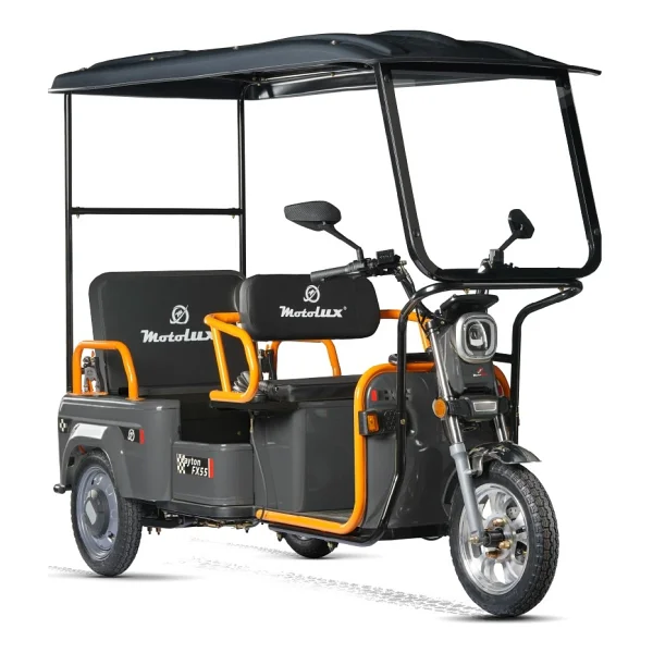 Motolux Fayton FX55 2350 W 3 Tekerlekli Kabinli Elektrikli Motosiklet - Görsel 4
