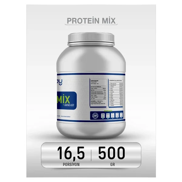 Goodday Protein Mix Amino Asit 500 gr - Görsel 7