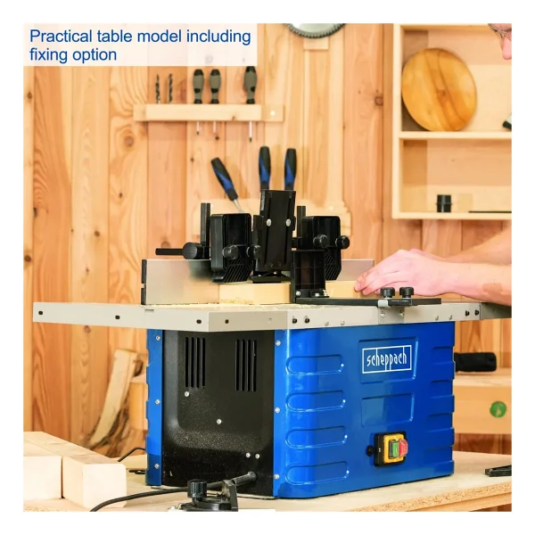 Scheppach HF 60 1500 W Tezgah Freze - Görsel 6