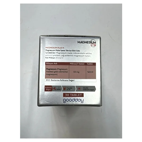 Goodday Magnesium Plus Duo 60 Tablet - Görsel 10