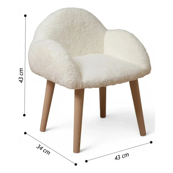 Bounteous Ahşap Çocuk Masa Berjer Sandalye Takımı Pembe Renk Modern Tasarım Ergonomik Kullanım - Görsel 6