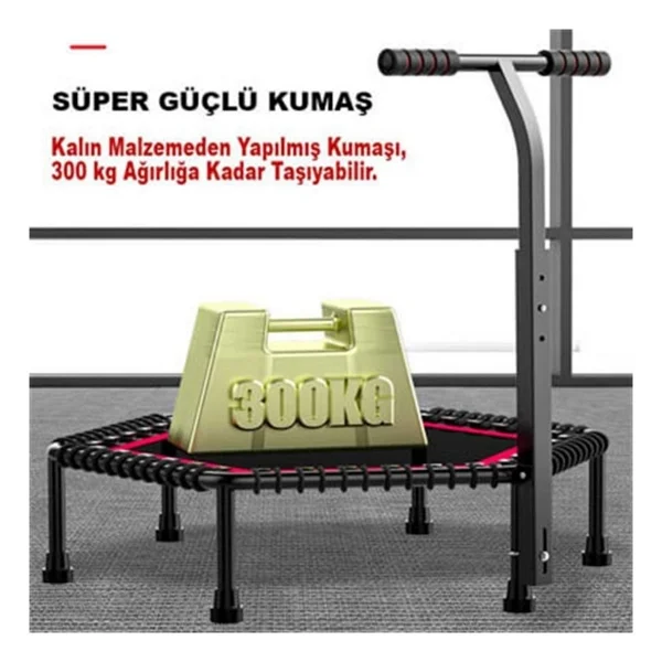 XTR Fitness Tutunmalı Trambolin 106 Cm - Görsel 4