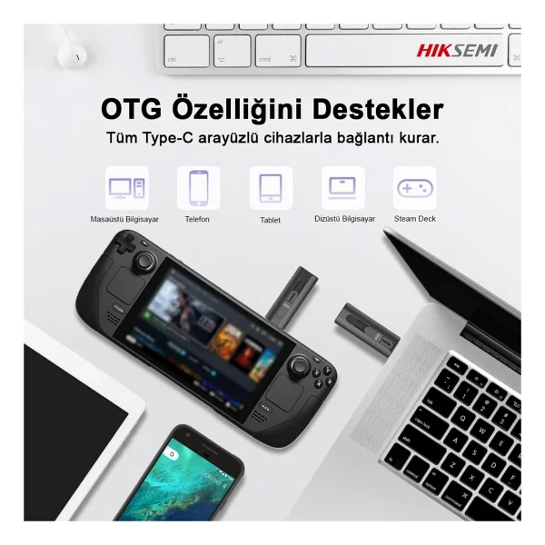 Hiksemi Rapids Pro Dual HS-USB-RAPIDS-PRO USB 3.2 1 TB Taşınabilir SSD - Görsel 4