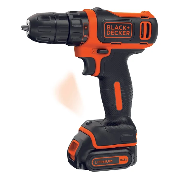 Black+Decker BDCDD12BAFC Çift Akülü Vidalama Makinesi - Görsel 2