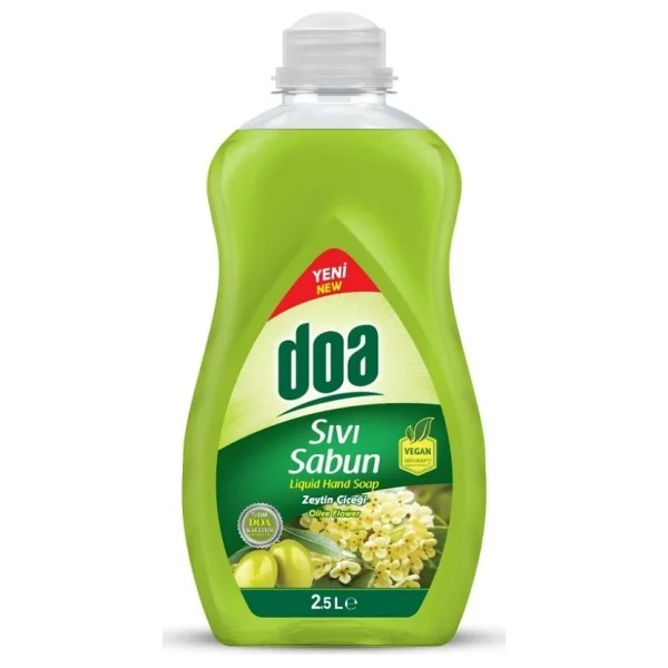 Doa Sıvı Sabun Zeytin Çiçeği 2.5 Lt x 3 Adet - 2,5 Lt - Görsel 2