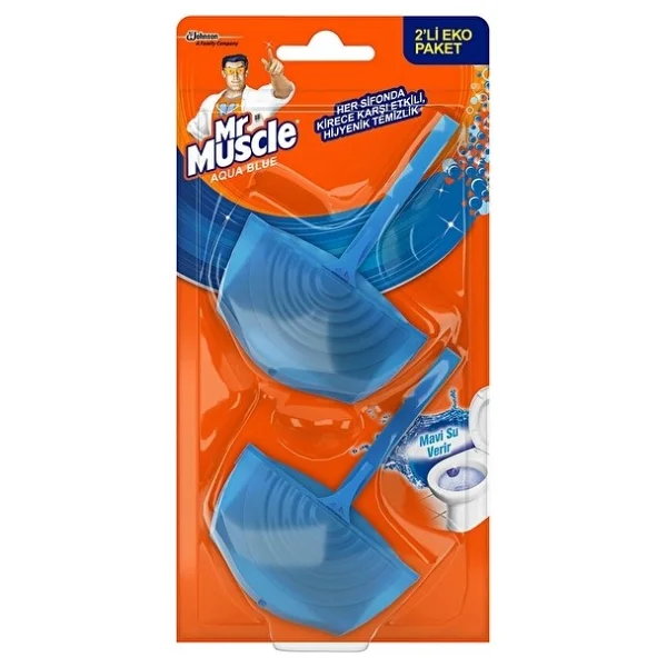 Mr Muscle Wc Temizleyici Blok 2x40 G - Görsel 2