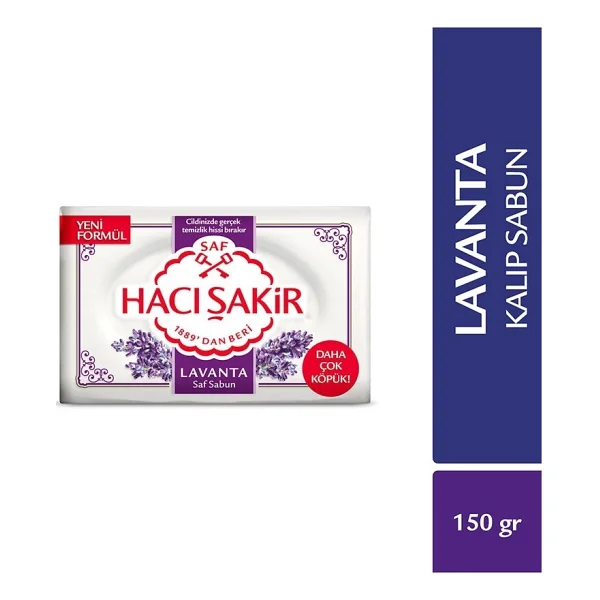 Hacı Şakir Banyo Sabunu 150 G Lavanta 3 Adet - Görsel 2