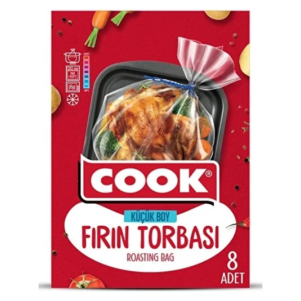 2 Adet Cook Fırın Torbası Tavuk/Yanmaz - Görsel 2
