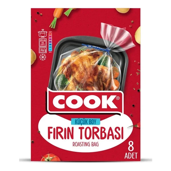 3 ADET Cook Fırın Torbası Tavuk/Yanmaz - Görsel 3