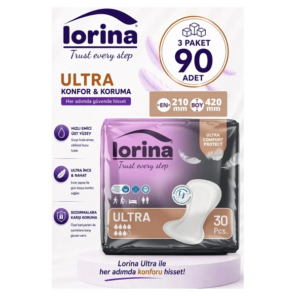 Lorina Ultra Mesane Pedi 7 Damla 30'Lu X 3 Adet - Görsel 2