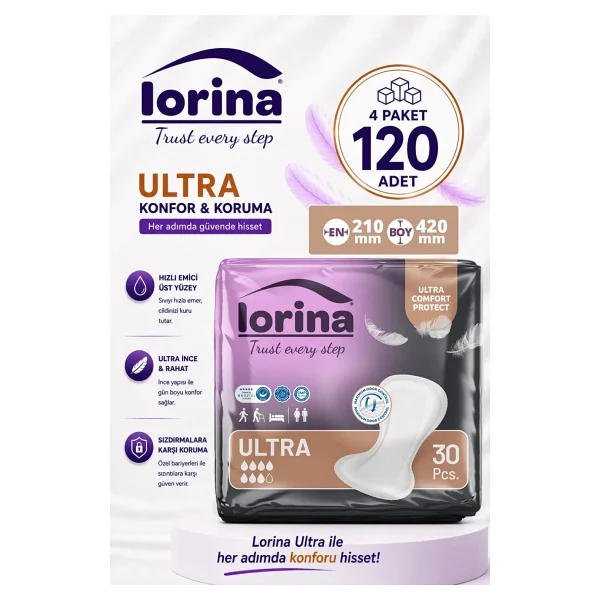 Lorina Ultra Mesane Pedi 7 Damla 30'Lu X 4 Adet - Görsel 2