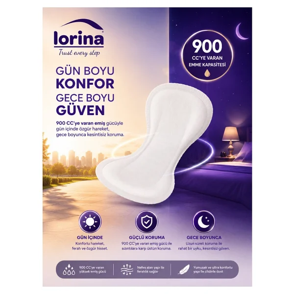 Lorina Ultra Mesane Pedi 7 Damla 30'Lu X 4 Adet - Görsel 4