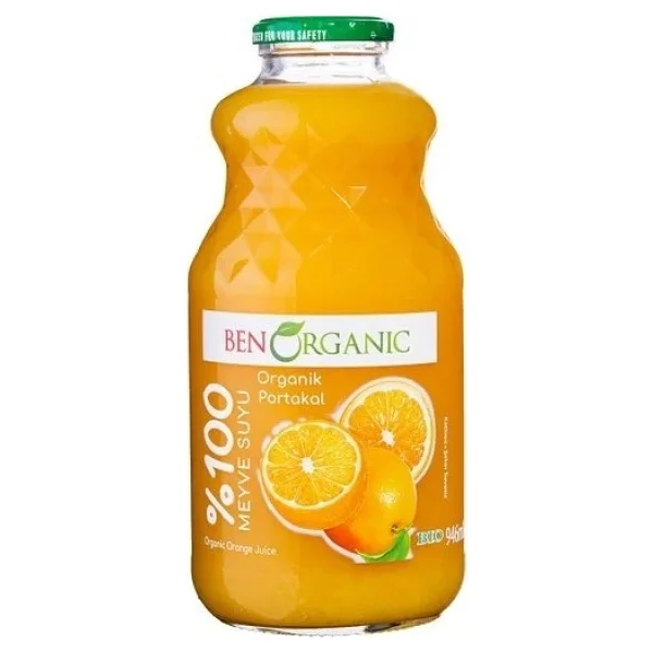 Benorganic 946 ml Portakal Suyu - Görsel 2