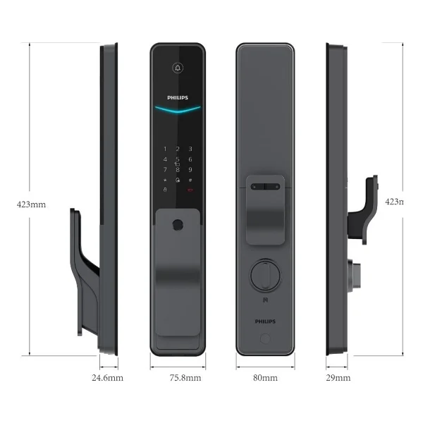 Philips DDL720-5HWSE Akıllı Kapı Kilidi - Görsel 3