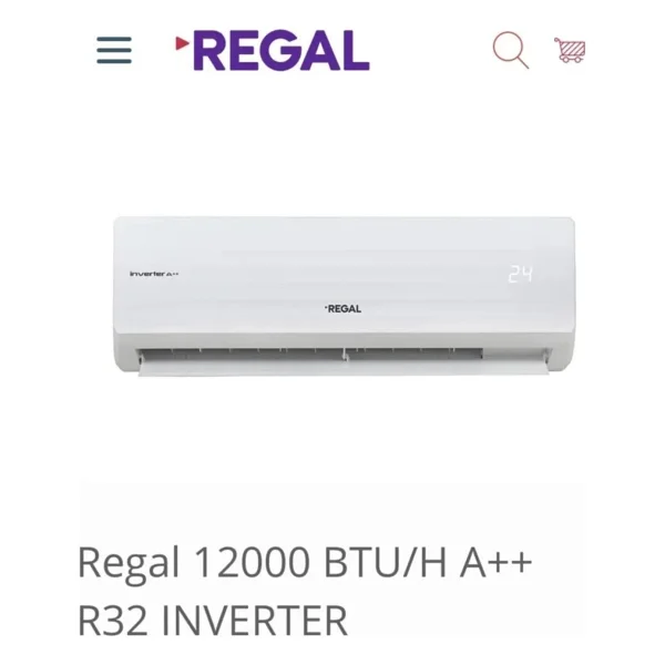 Regal RGL 12000 A++ Inverter Duvar Tipi Klima - Görsel 3