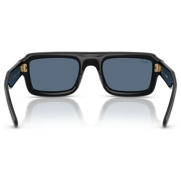 Ray-Ban Flacko Puffer 4954 601/80 Black-Dark Blue Güneş Gözlüğü - Görsel 3