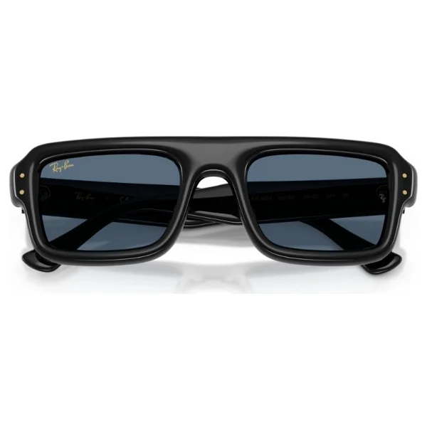 Ray-Ban Flacko Puffer 4954 601/80 Black-Dark Blue Güneş Gözlüğü - Görsel 4