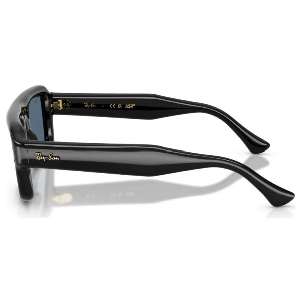 Ray-Ban Flacko Puffer 4954 601/80 Black-Dark Blue Güneş Gözlüğü - Görsel 6
