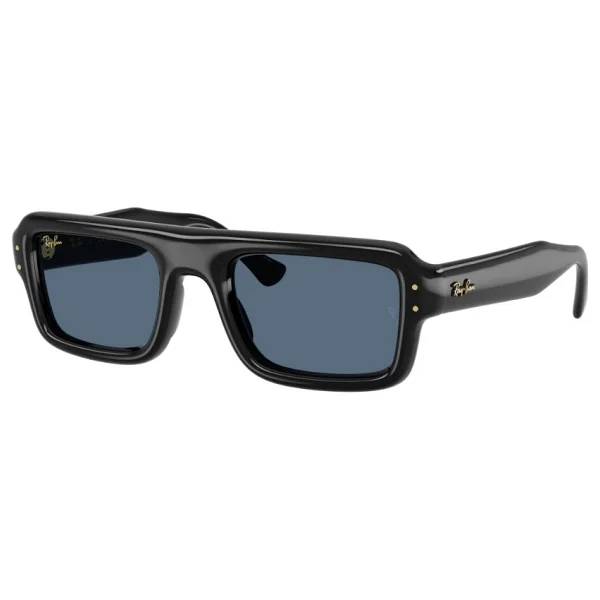 Ray-Ban Flacko Puffer 4954 601/80 Black-Dark Blue Güneş Gözlüğü - Görsel 7