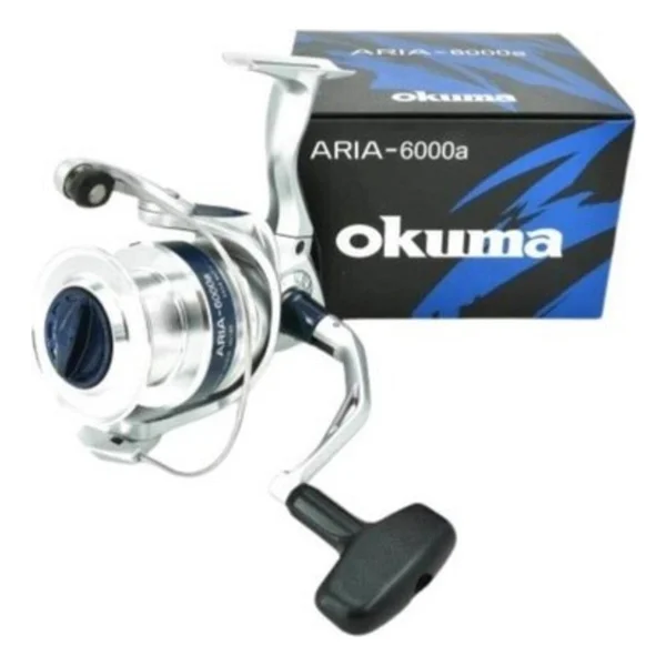 Okuma ARIA-6000A Painting Silver 1 BB Spin Olta Makinesi - Görsel 2